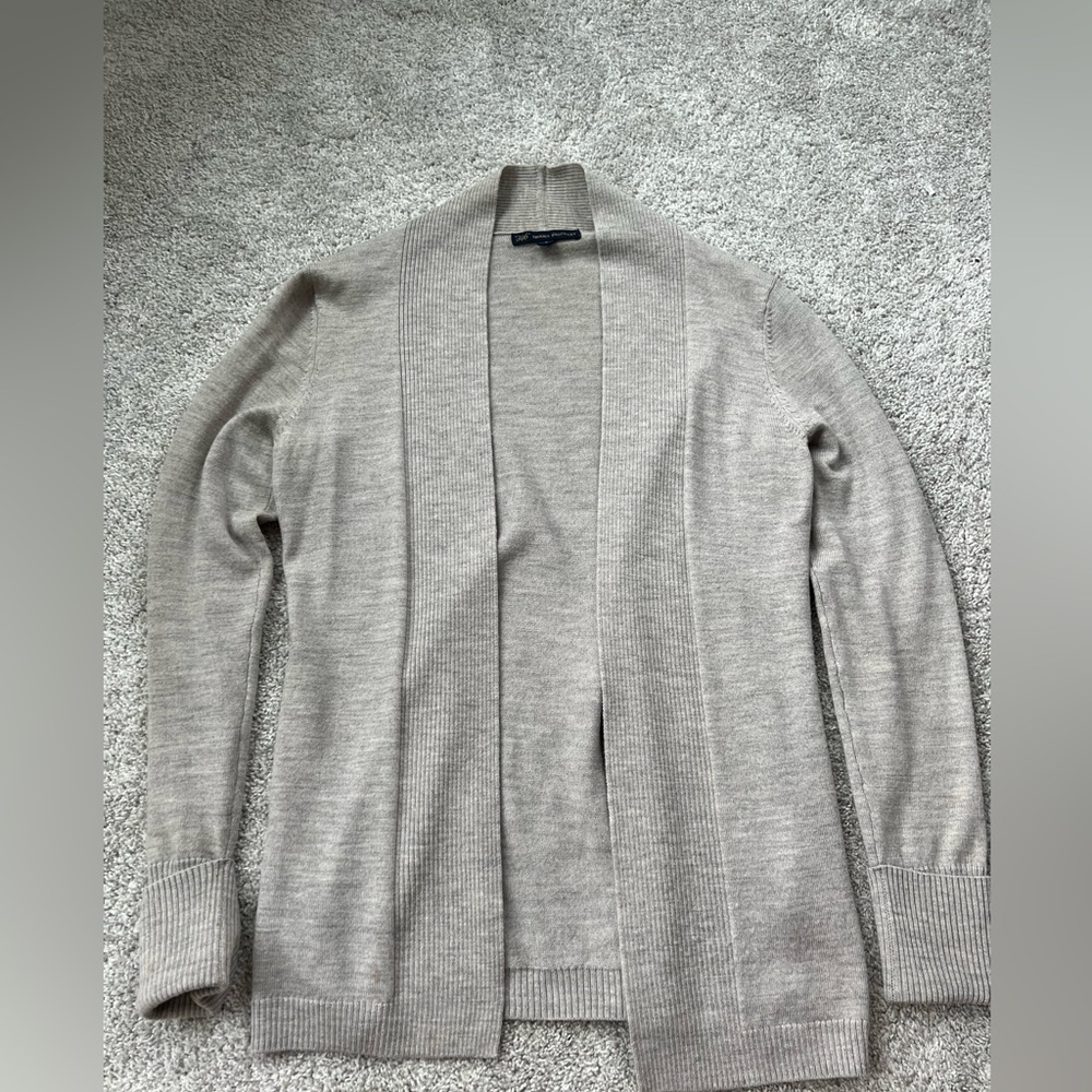 Brooks Brother’s Open Front Wool Cardigan Size Small